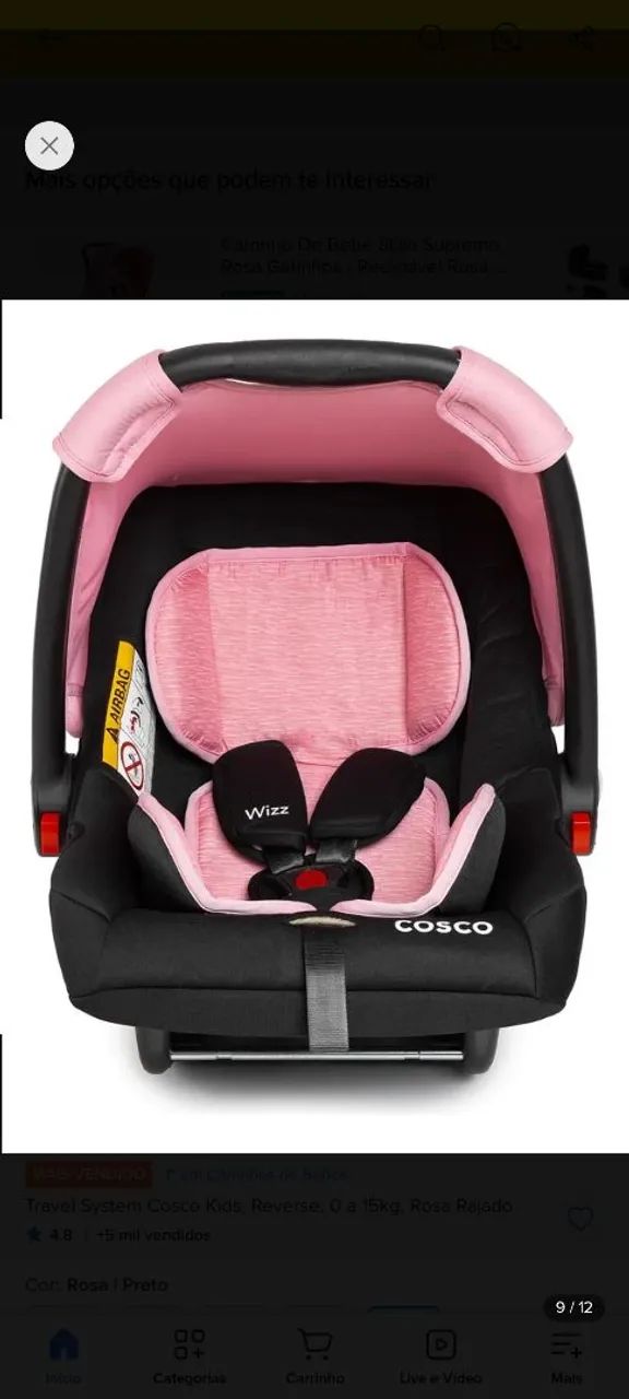 Bebe conforto cosco