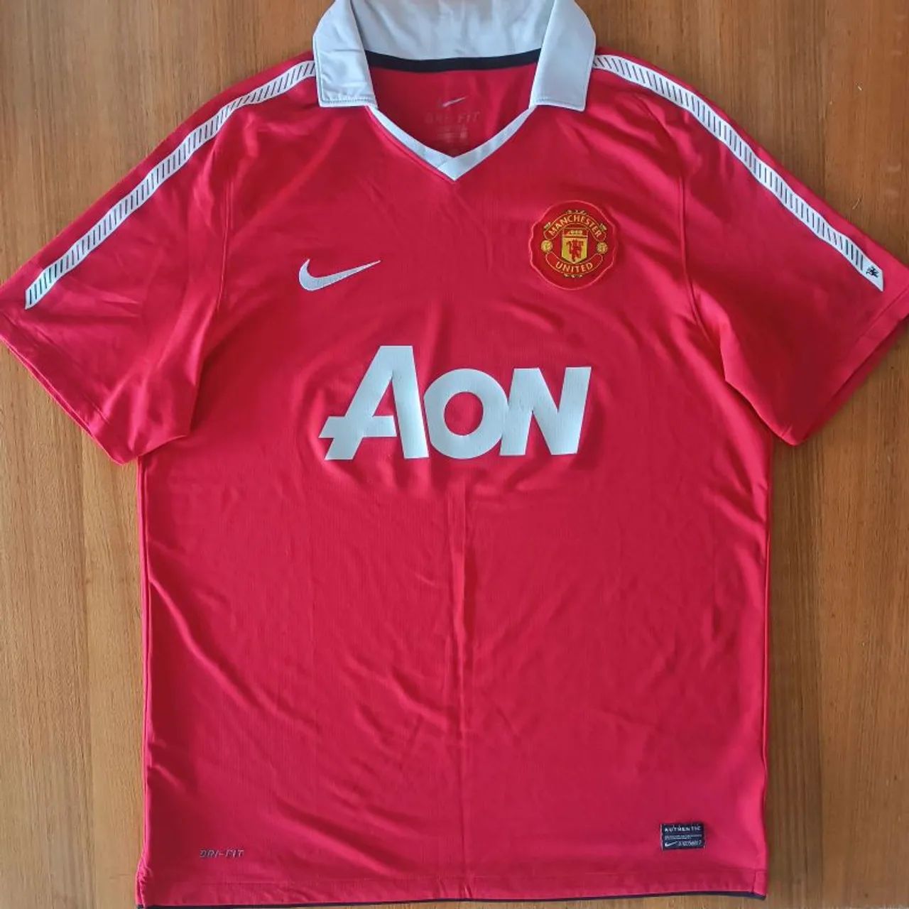 Camisa Original 2010 Manchester United Nike Vermelha AON Tamanho G