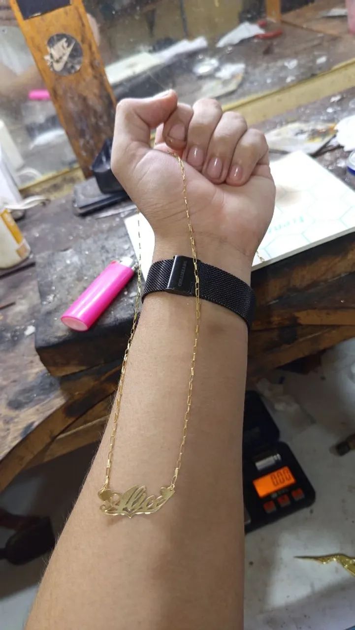 Cordão de ouro personalizado  - Foto 4