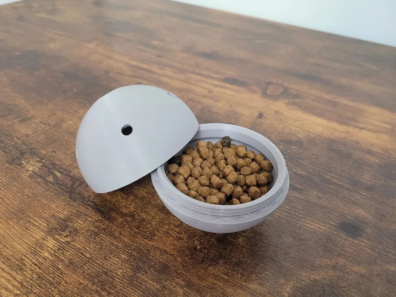 Brinquedo Interativo para Gatos - Bola de Ração