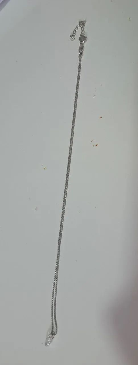 Correntinha prata 925 com ponto de luz - Foto 2