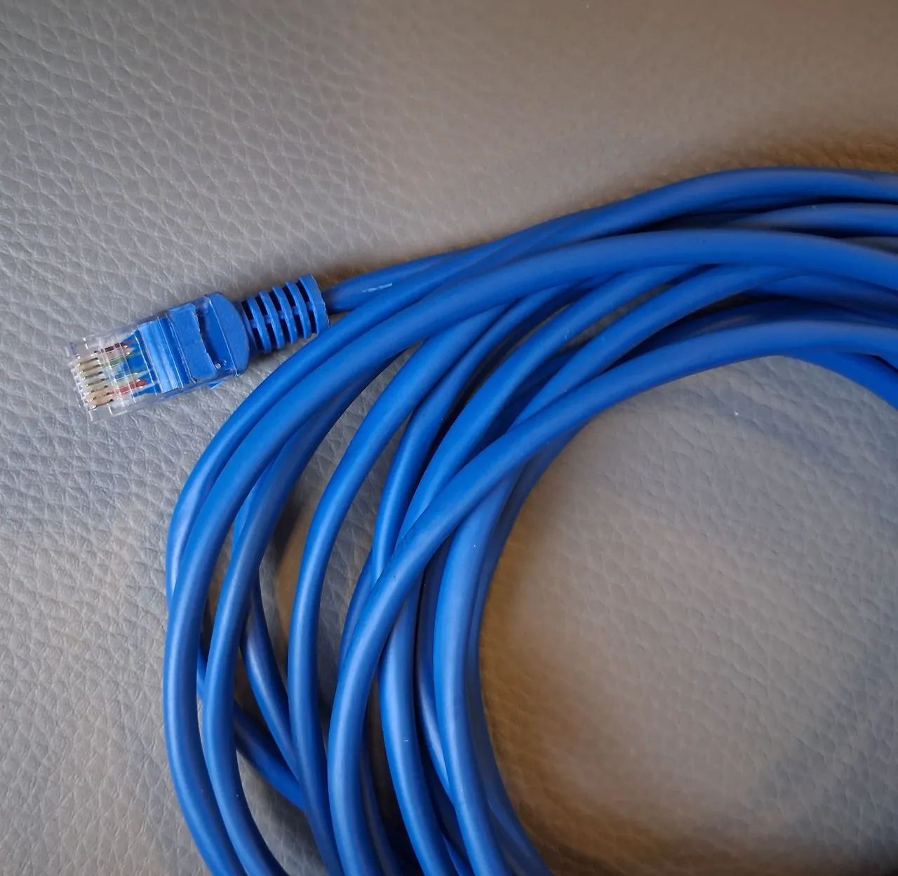 Cabo Rede 5mts Network 4PR 24Awg CAT 5E - Foto 2