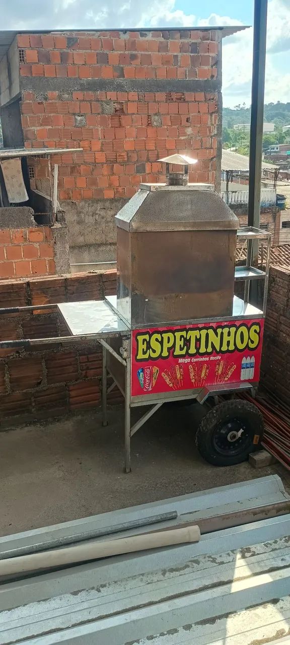 Carrinho de espetinho 