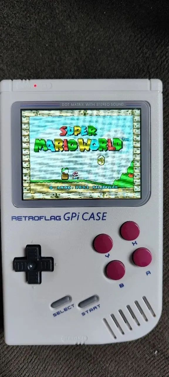 Retroflag GPi Case + Raspberry Pi Zero W Game Boy RetroPie Completo