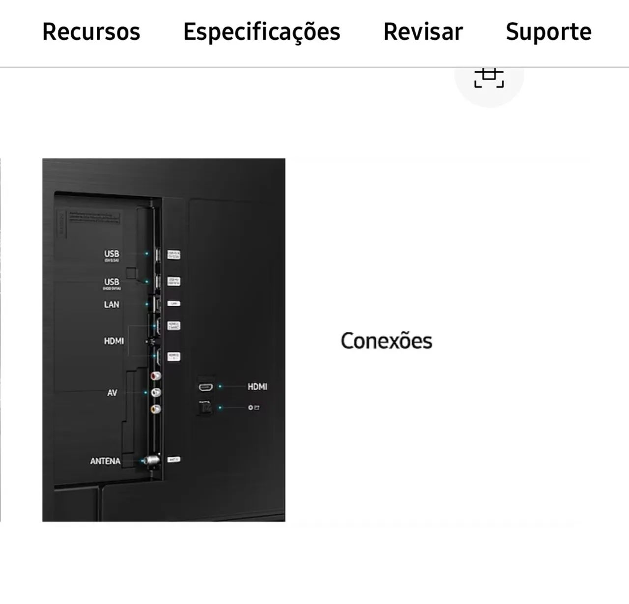 TV SAMSUNG 55 polegadas QLED 4K - 2023  - Foto 4