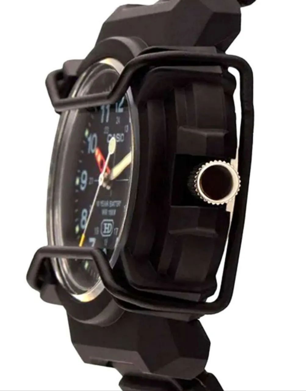 Relógio CASIO Masculino Standard HDA-600B-1BVDF (Raríssimo) - Foto 5