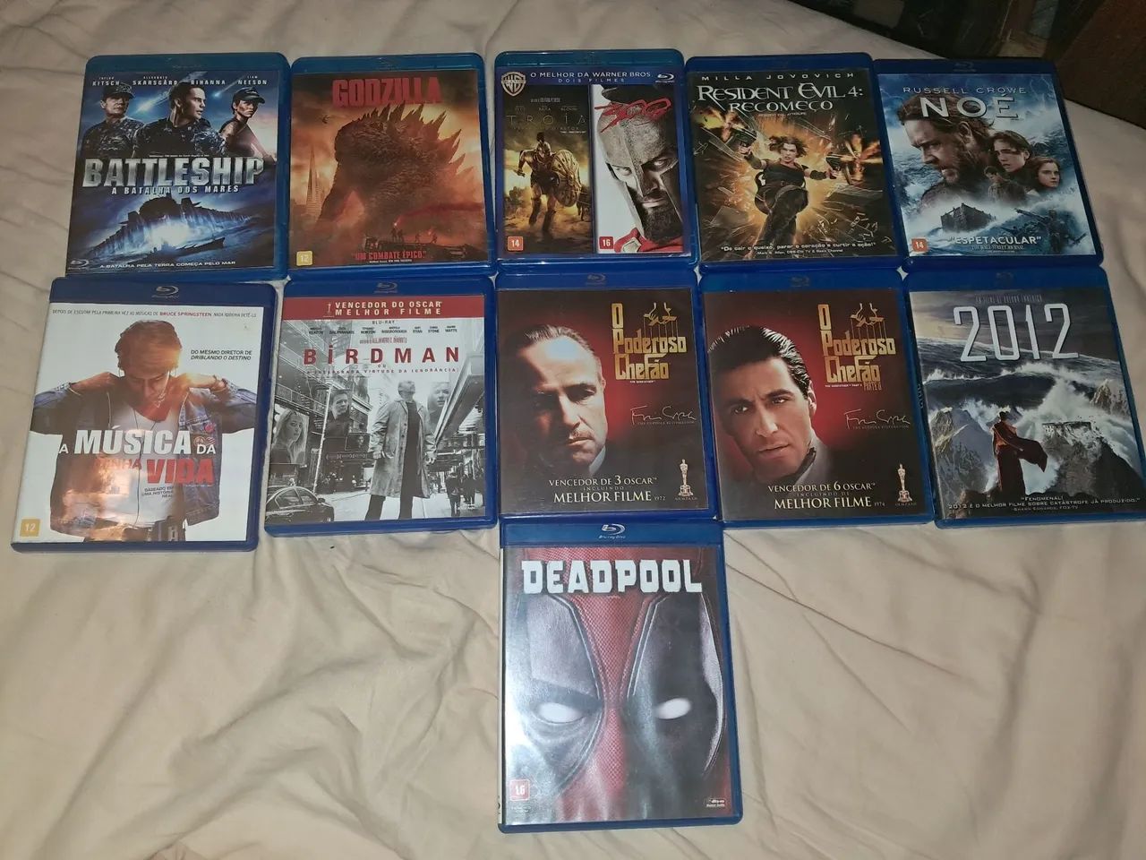 Lote blurays