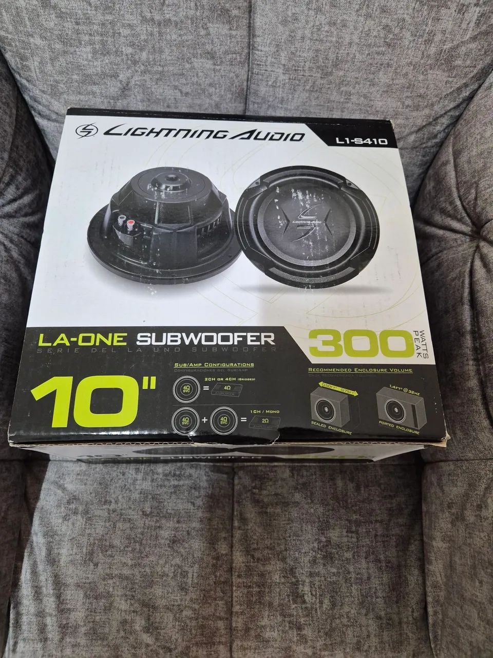 Subwoofer Lighiting audio  10 polegadas  n: fosgate  punch pioneer JL kicker power  - Foto 2
