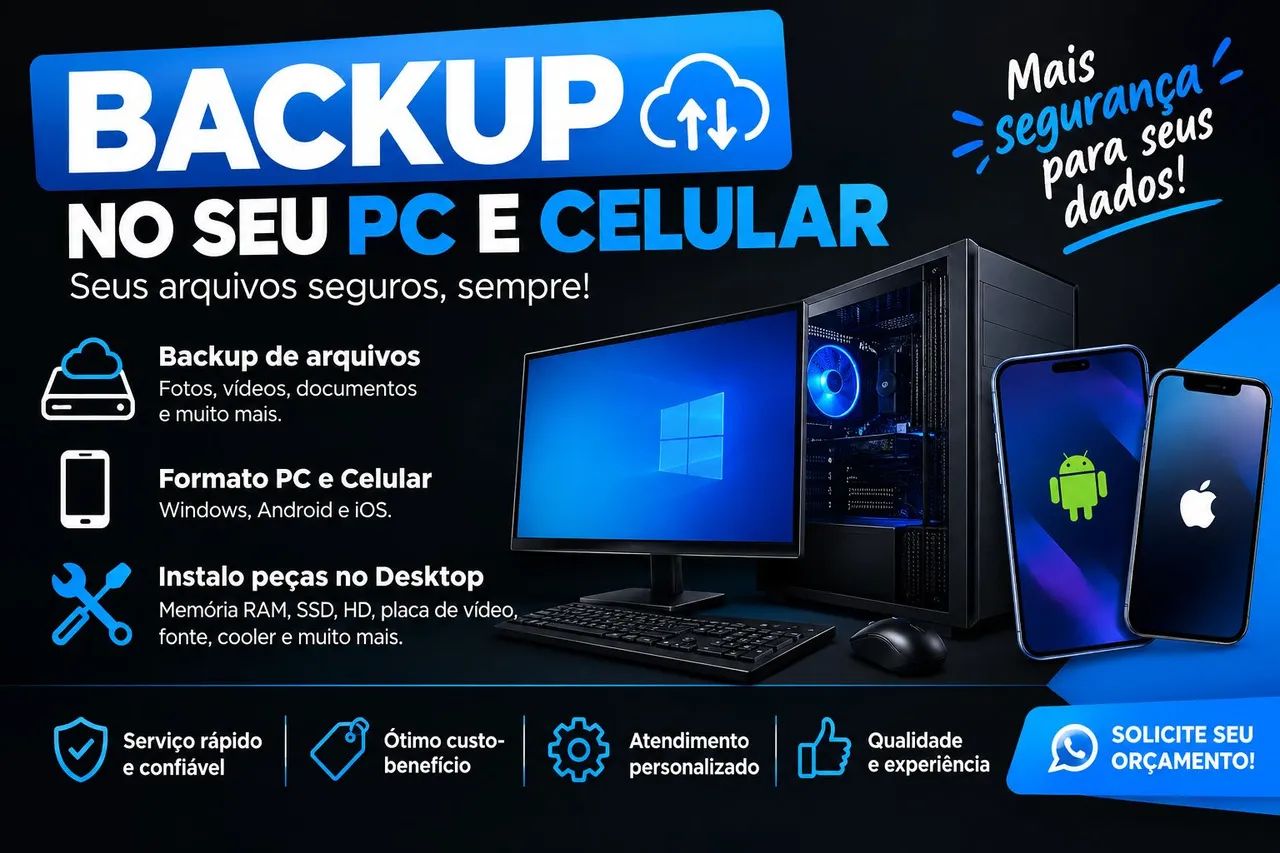 Manutenção em Pc e Celular