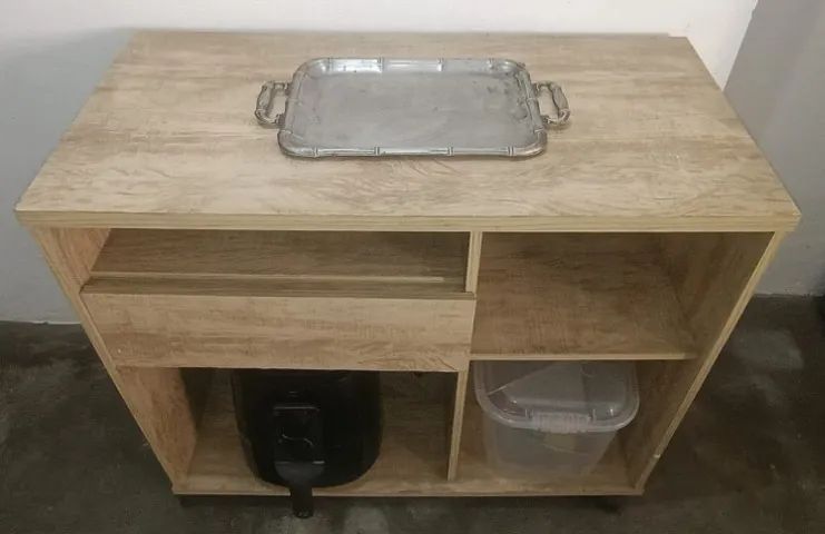 Gabinete Cozinha com Rodinhas