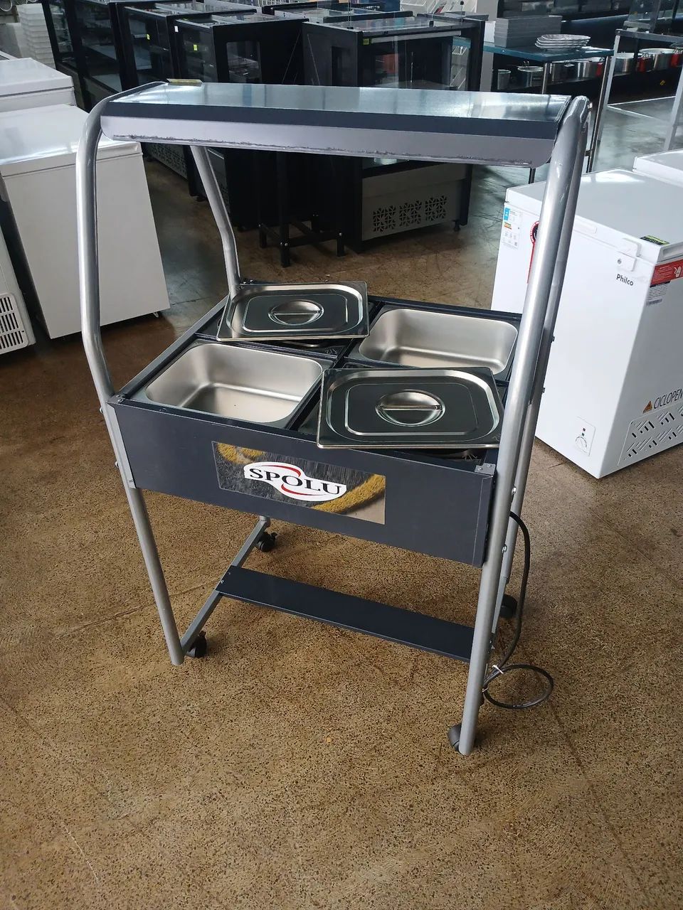 Buffet  Self-Service Térmico Spolu 4 Cubas 220V  - Foto 4