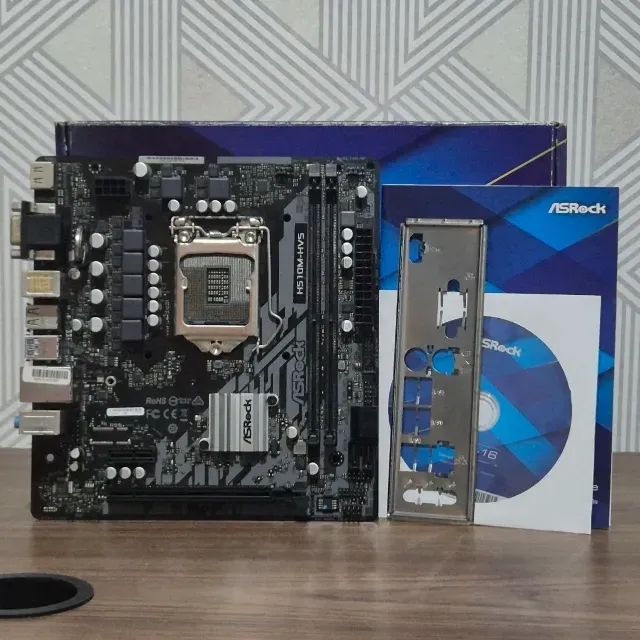 Placa-mãe ASRock H510M-HVS R2.0 - Na Caixa + Garantia