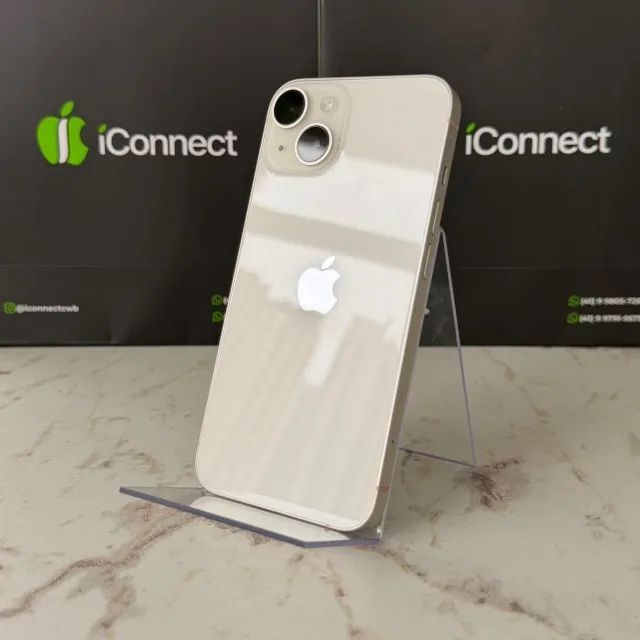 iPhone 14 Estelar 256GB seminovo | IMPECÁVEL ACOMPANHA BRINDE