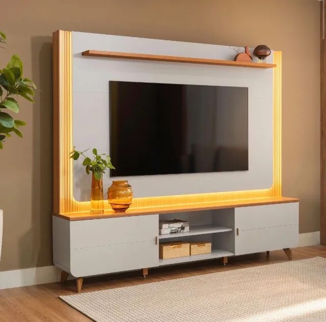 Home Valdore 218 cm para TV até 75 polegadas - Foto 3
