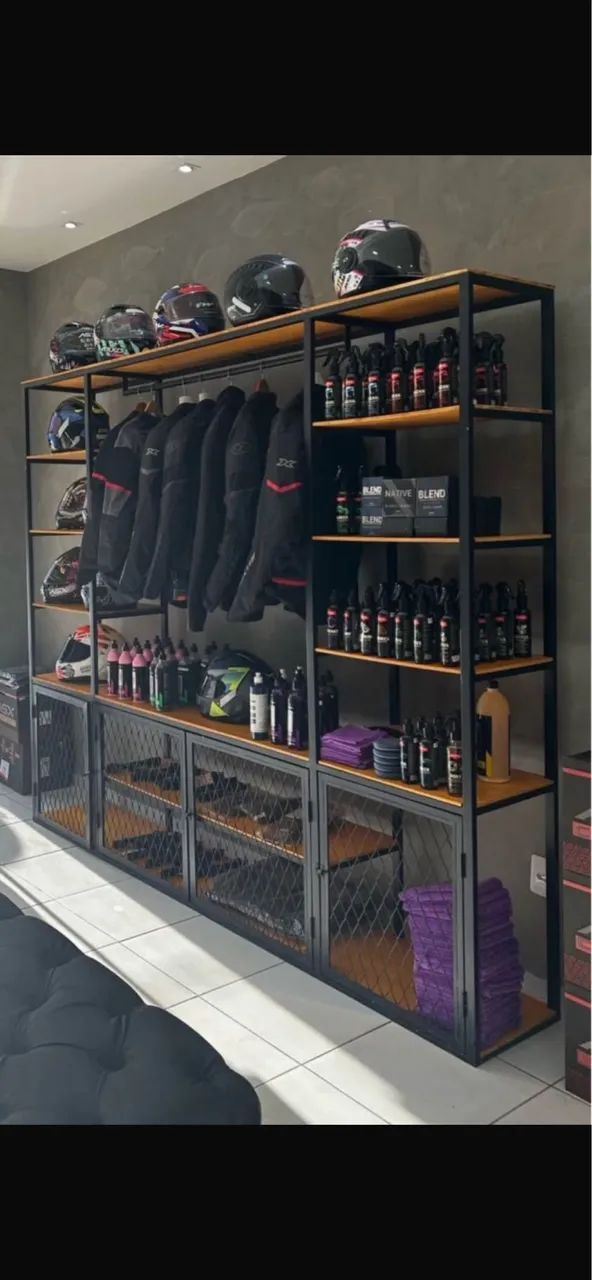Estante comercial 