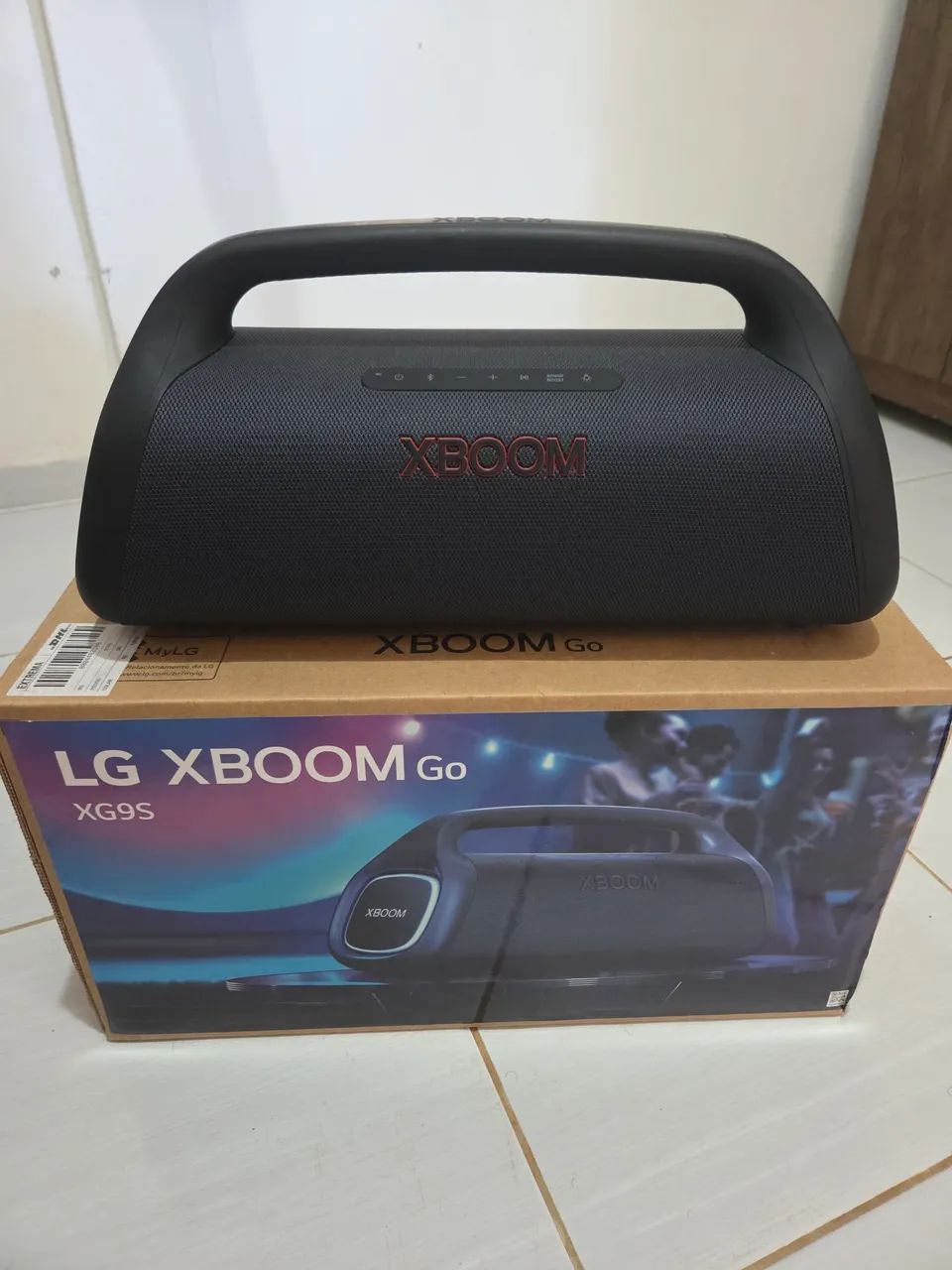 Caixa de som LG Xboom