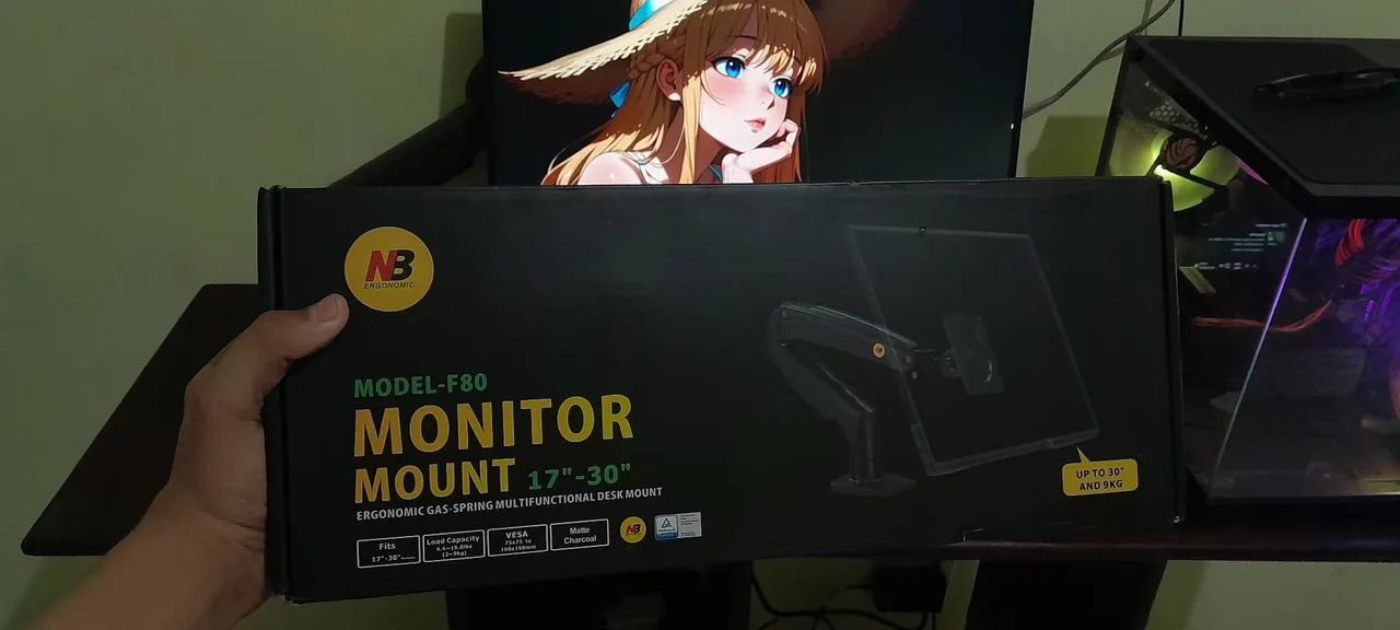 monitor gamer mancer horizon 100hz - Foto 4