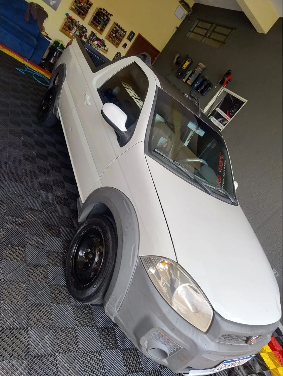 Fiat Strada Working Hard 1.4 Fire Flex 8V CS 2018 - Foto 2