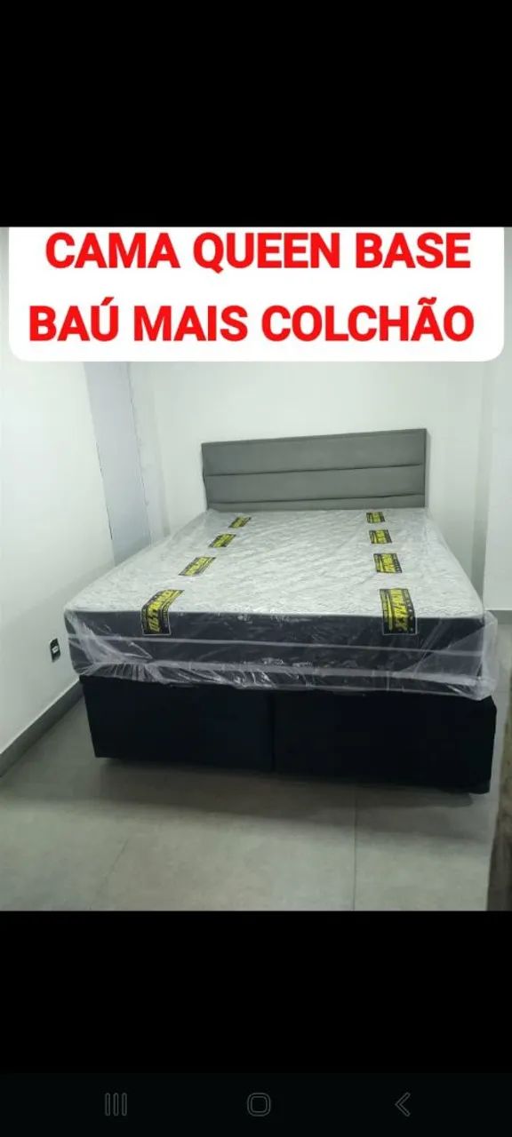 BASE BAÚ MAIS COLCHÃO  - Foto 4