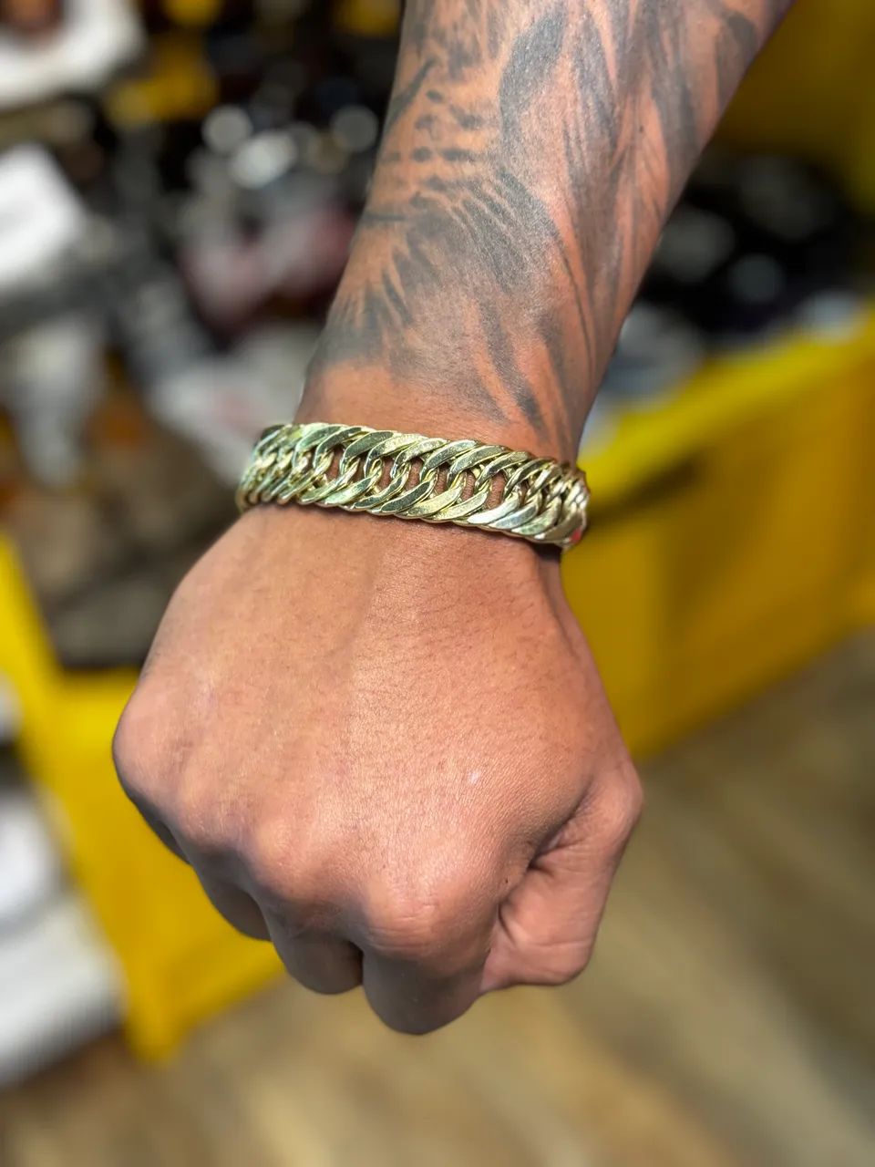Pulseira de ouro 18 quilates - Foto 4