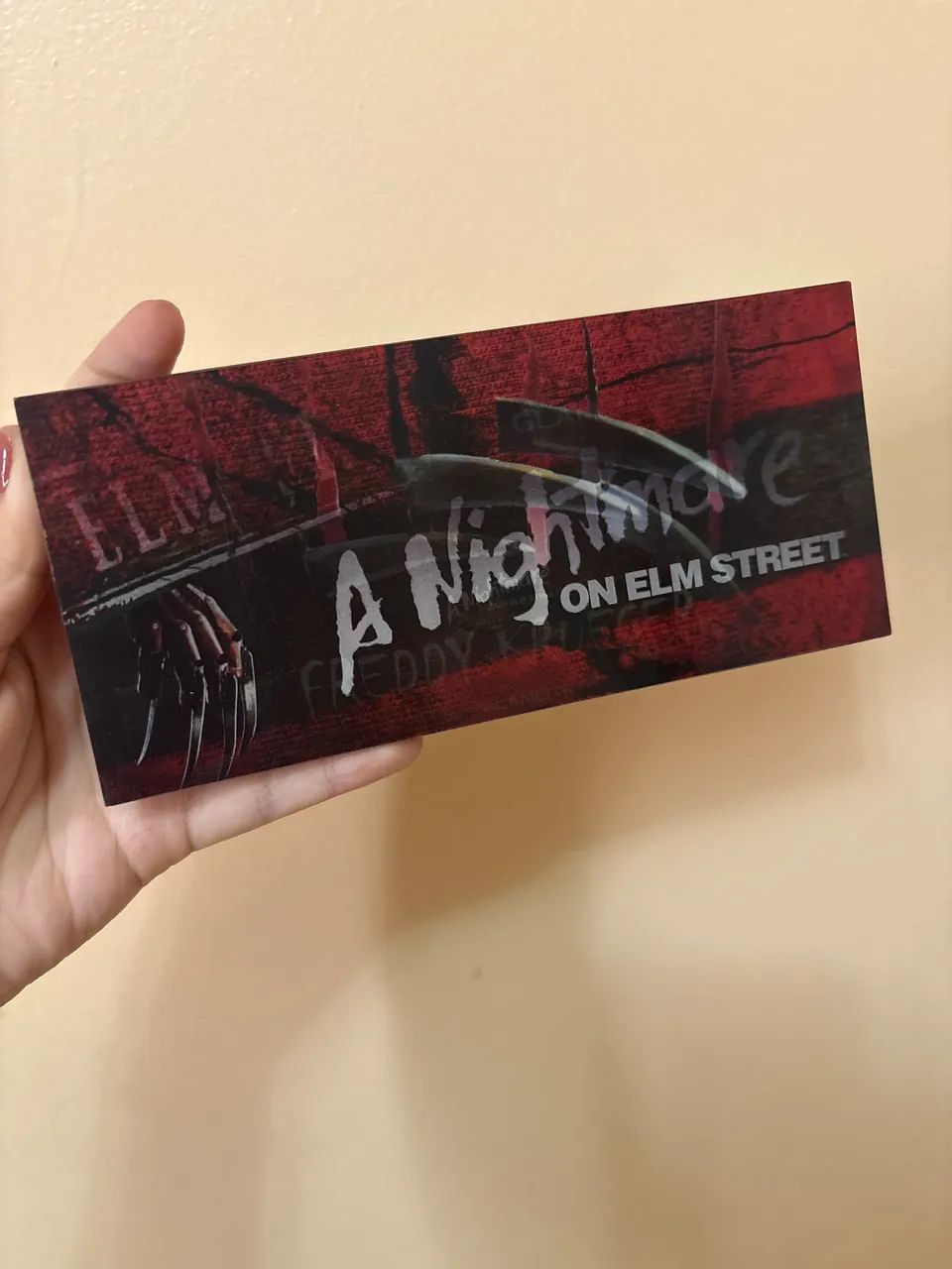 paleta importada Glamlite Freddy Krueger