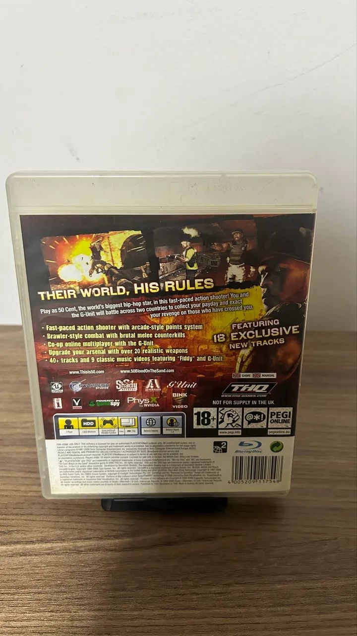 Jogo 50 Cent - Blood on the Sand - PS3 - Foto 2