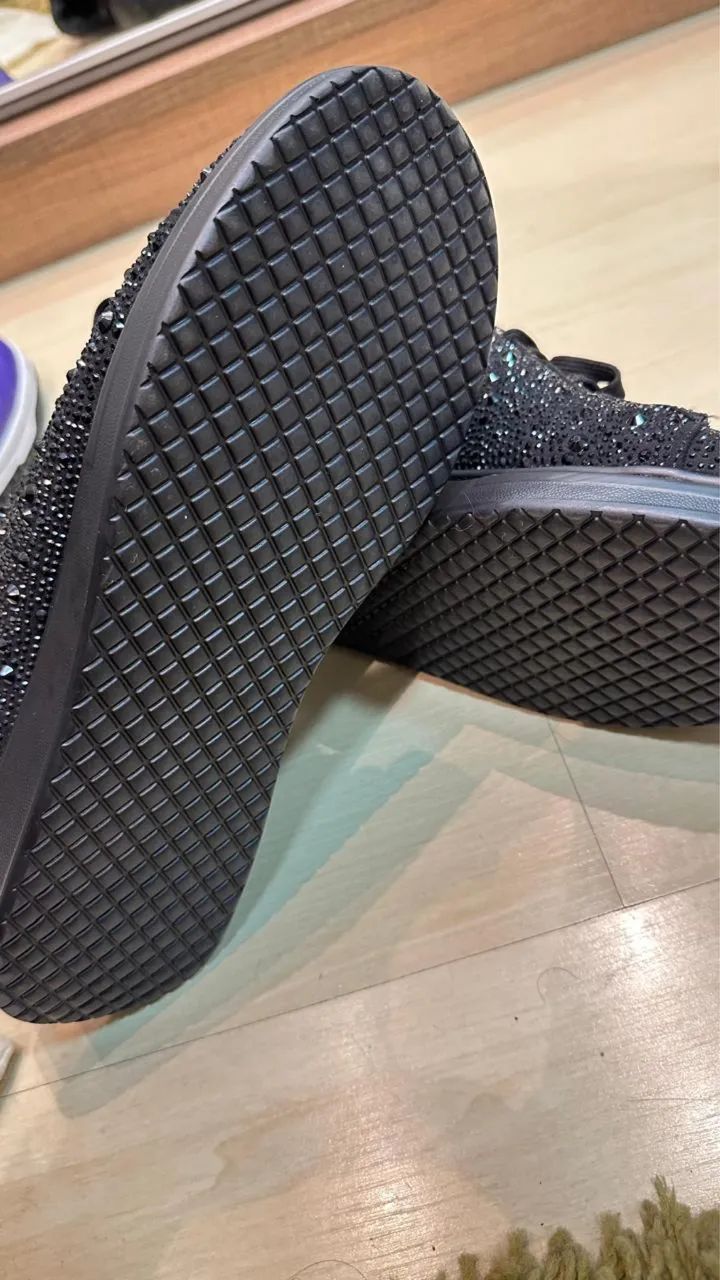 tênis steve madden icebox rhinestone   - Foto 3