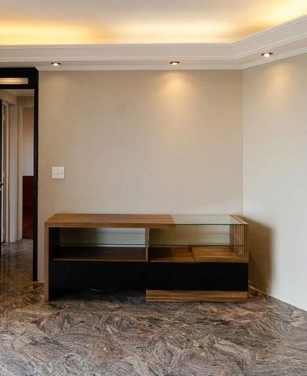 Rack sala 1,83cm MDF e Vidro temperado - Foto 4
