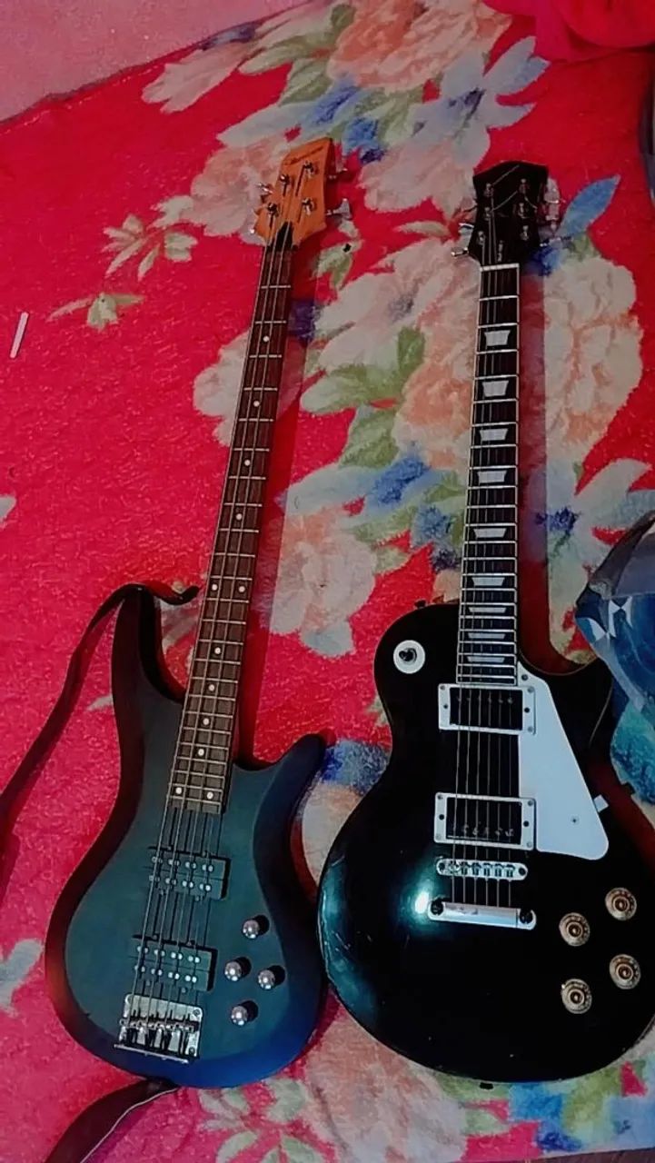 Vendo kit completo BASS + GUITARRA funcionando tudobok - Foto 2