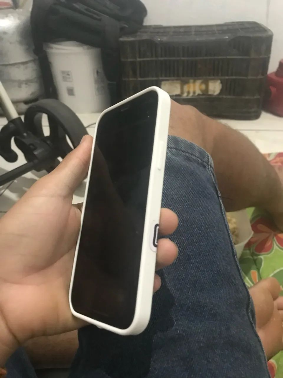 iPhone 12 funcionando tudo pra troca em cell linha s ou poco - Foto 3