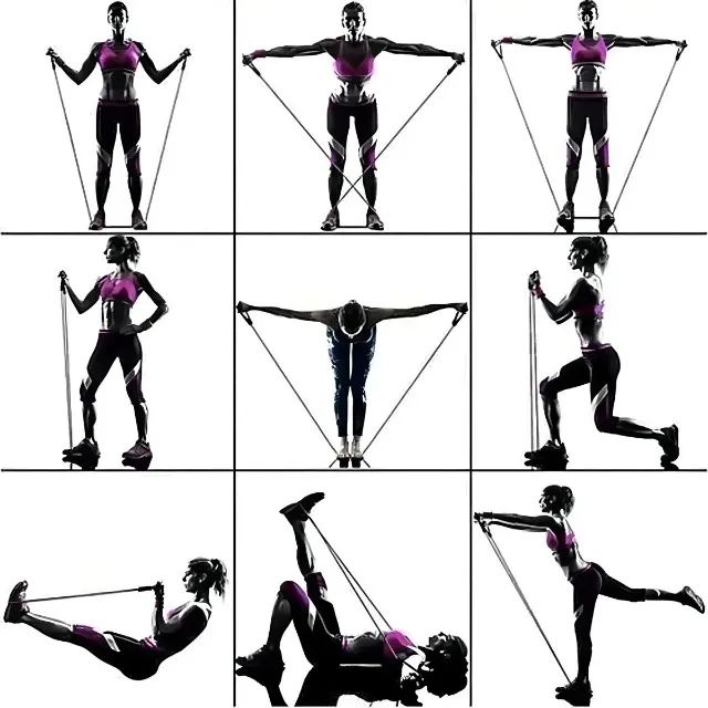 Kit Exercícios Resistance 16 Peças Extensor Elástico Mini Band - Foto 5