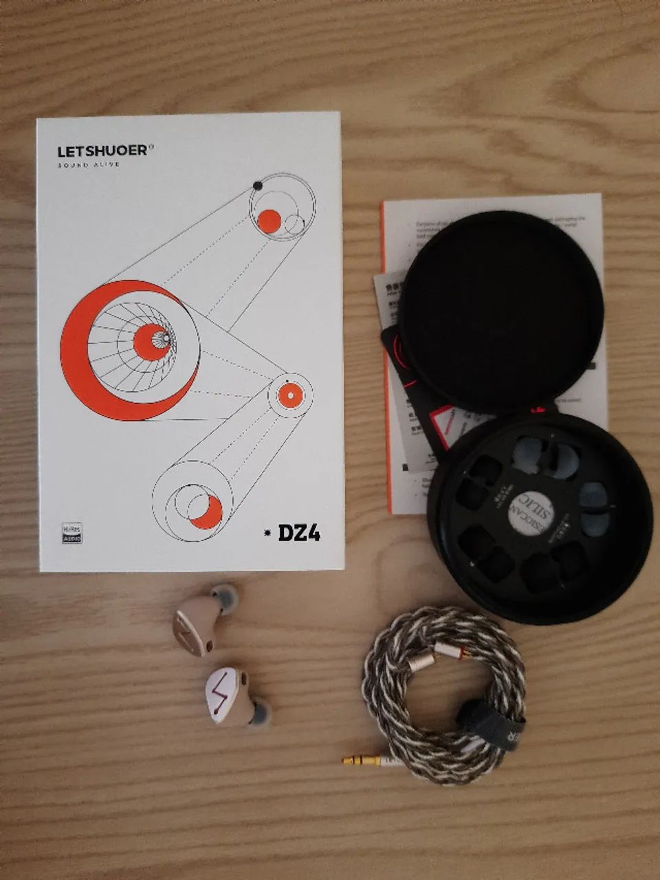 Fone Letshuoer DZ4 - IEM 3 drivers dinâmicos - Foto 2