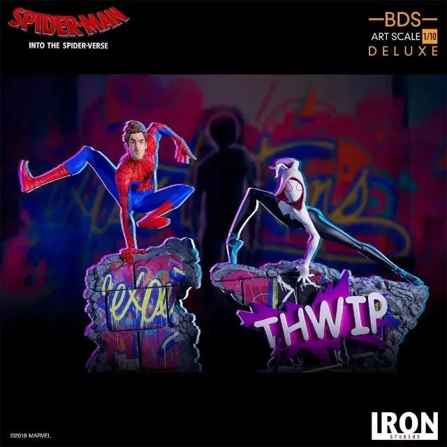 Peter Homem-Aranha: No Aranhaverso Iron Studios Bds Art Scale 1/10  - Foto 4