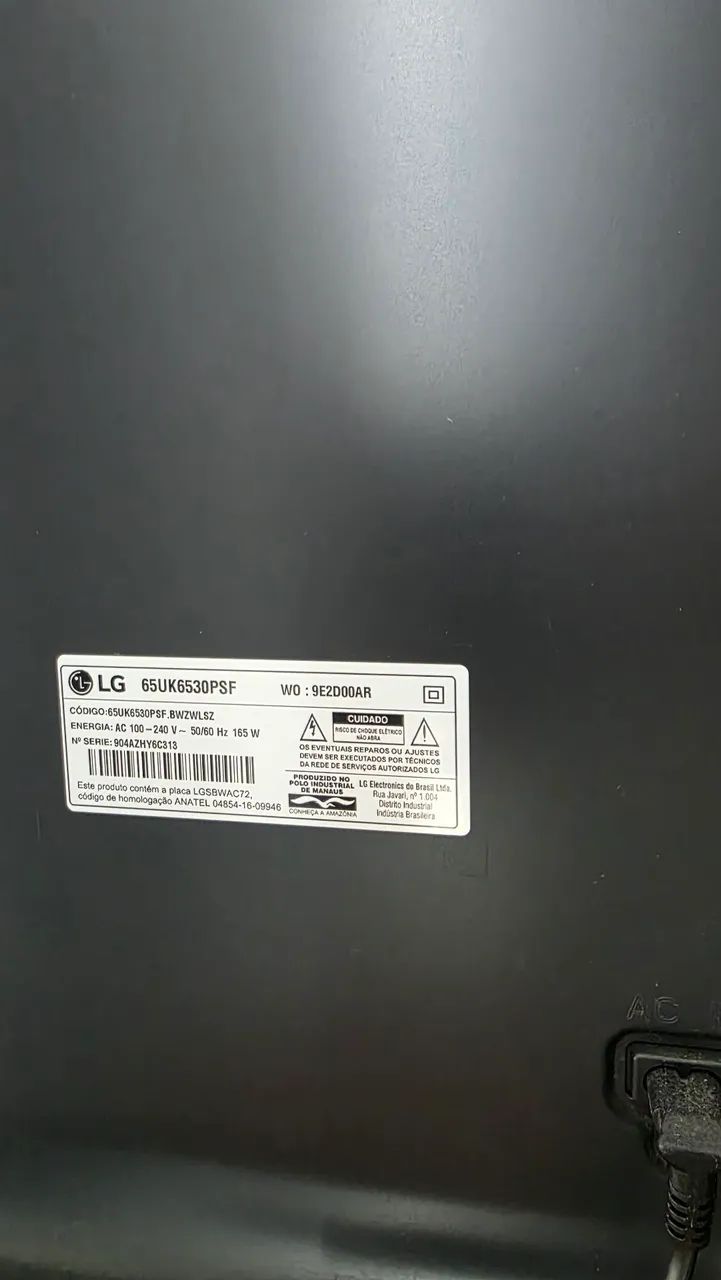 TV LG 65 polegadas R$2100,00 - Foto 5