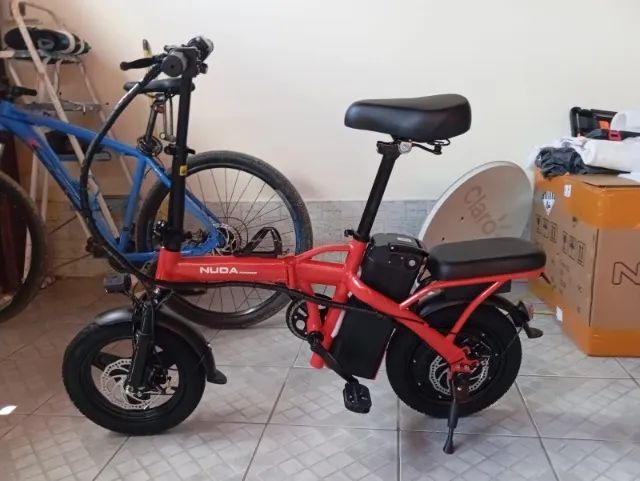Bicicleta Elétrica Dobrável - Foto 3