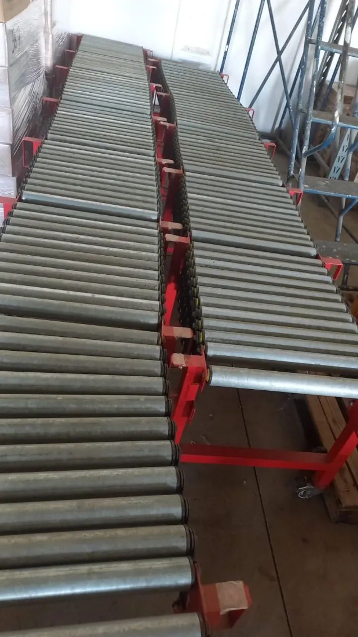 ESTEIRAS FLEXIVEL DE ROLETES 10M - Foto 2