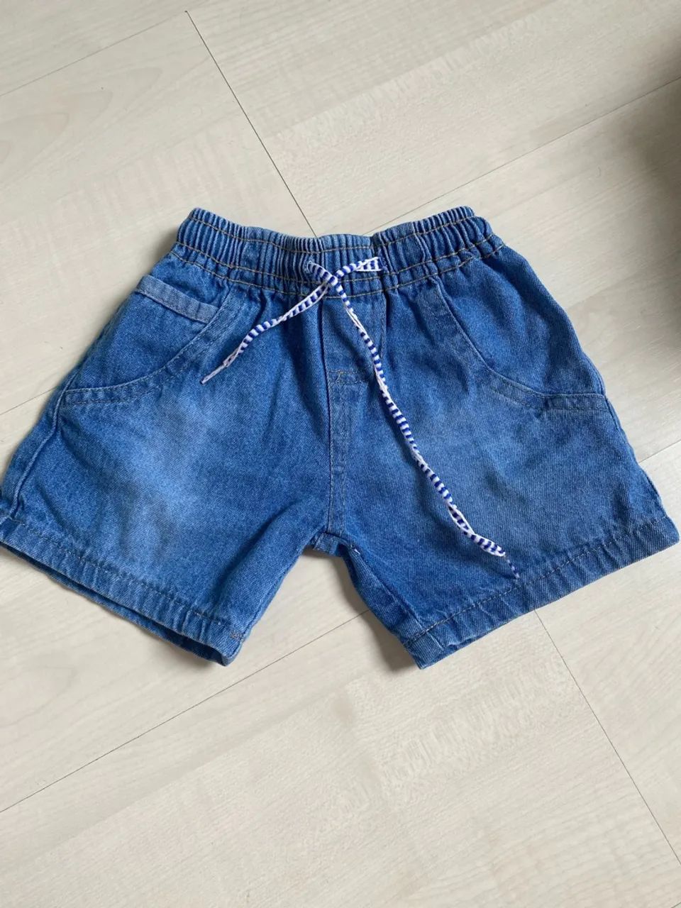 Short jeans infantil 