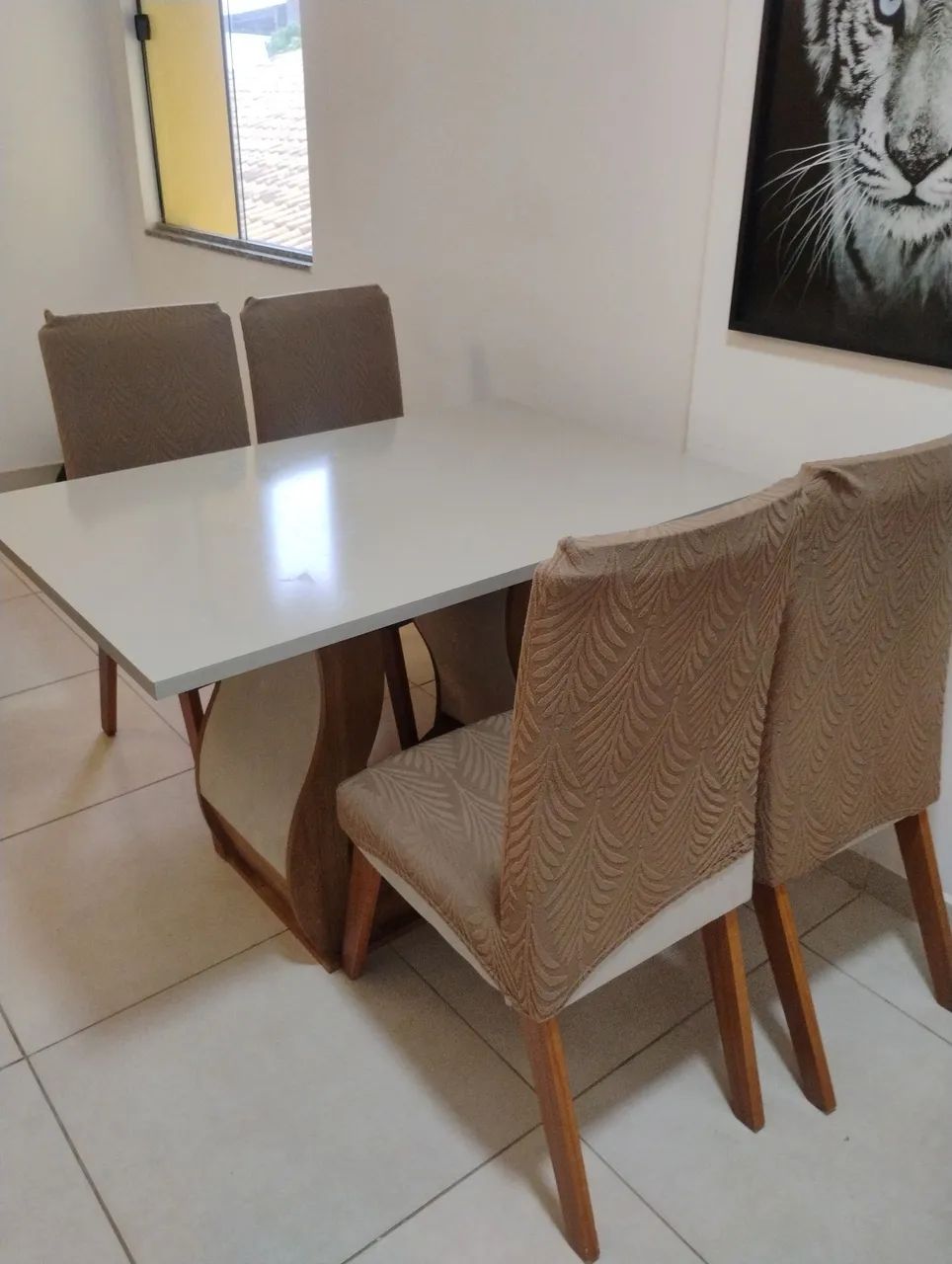 Mesa de jantar com 4 cadeiras  - Foto 4