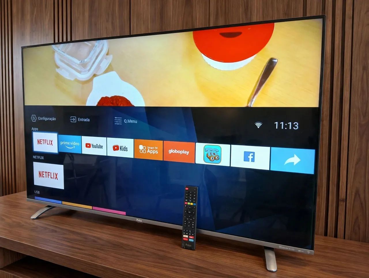 Smart tv de 55 pol 4k Philco  - Foto 4