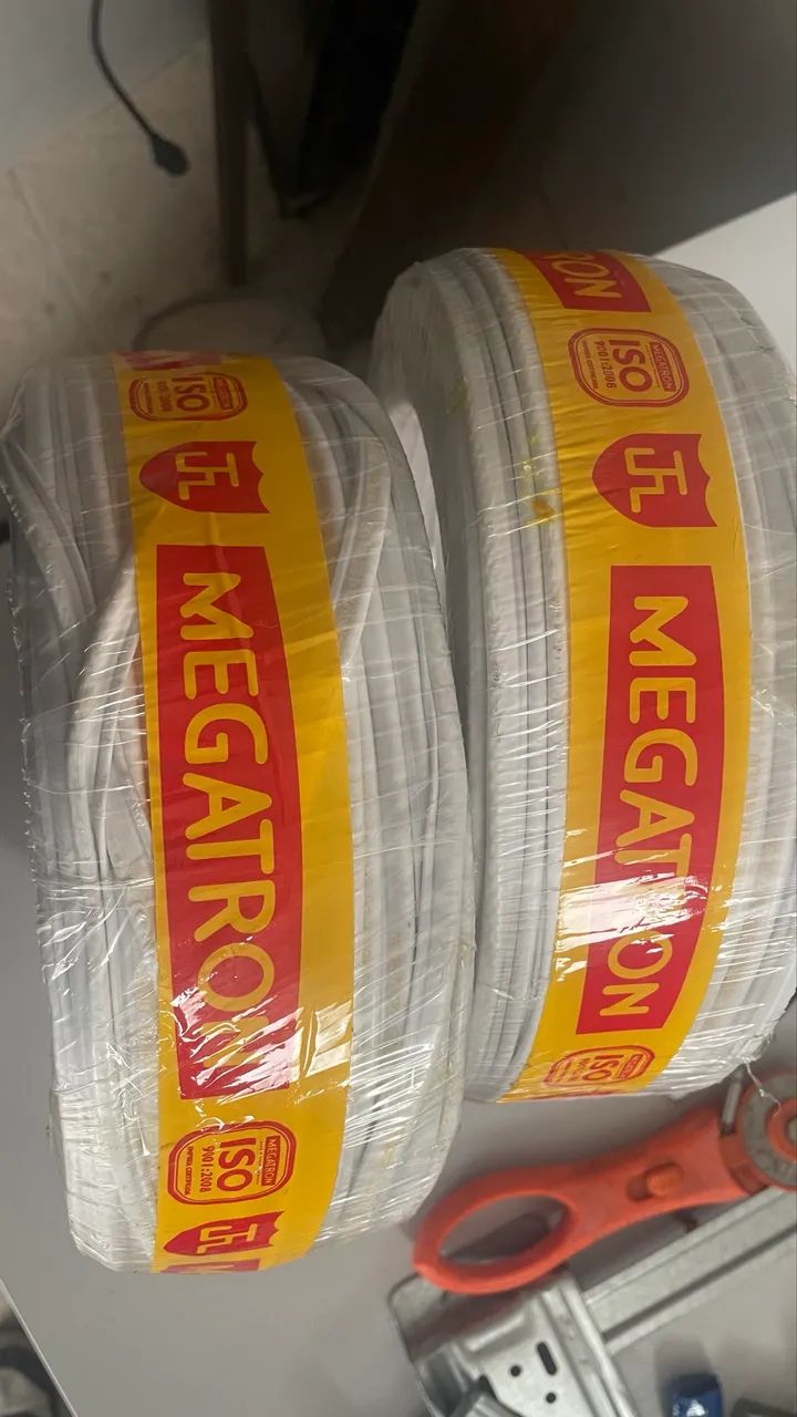 2 Rolos de Cabo coaxial 95% 100mts Megatron - Foto 2