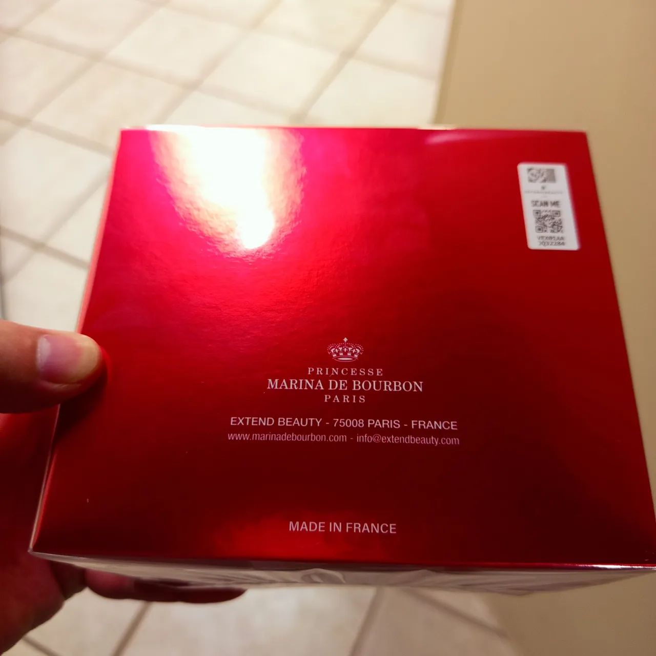 Marina de bourbon rouge Royal Paris perfume 100ml - Foto 3