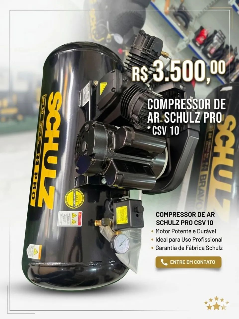 COMPRESSOR CSV10 110LT SCHULZ