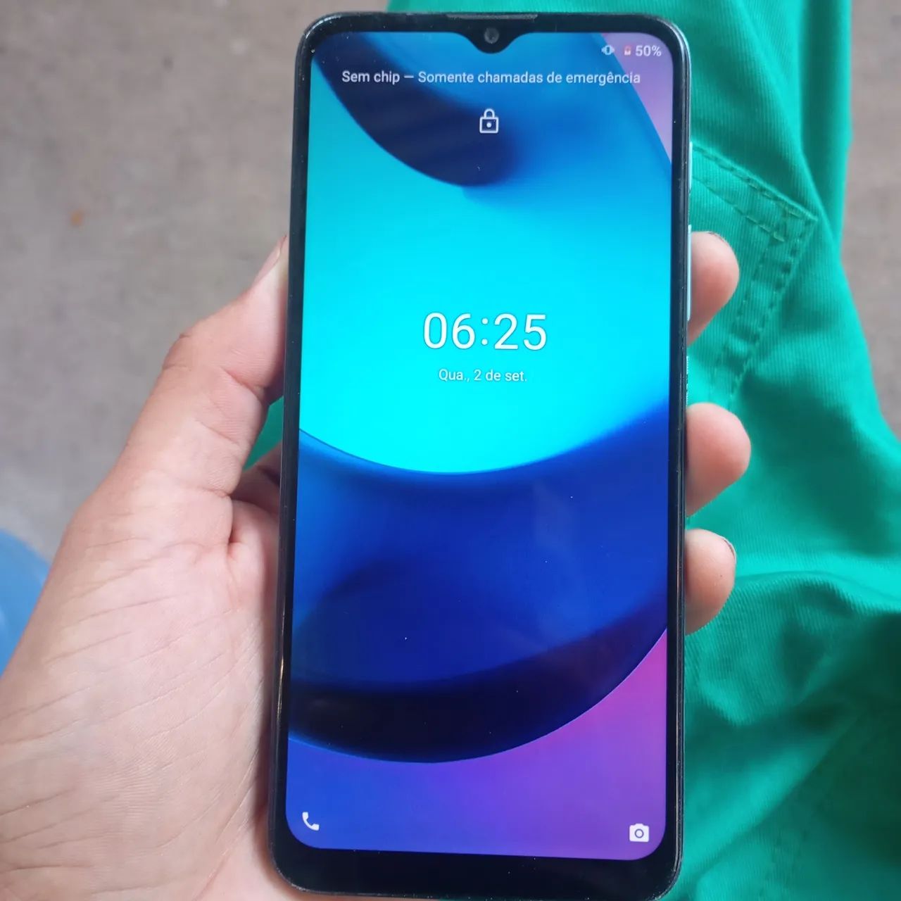 CELULAR MOTO E20 USADO  - Foto 2