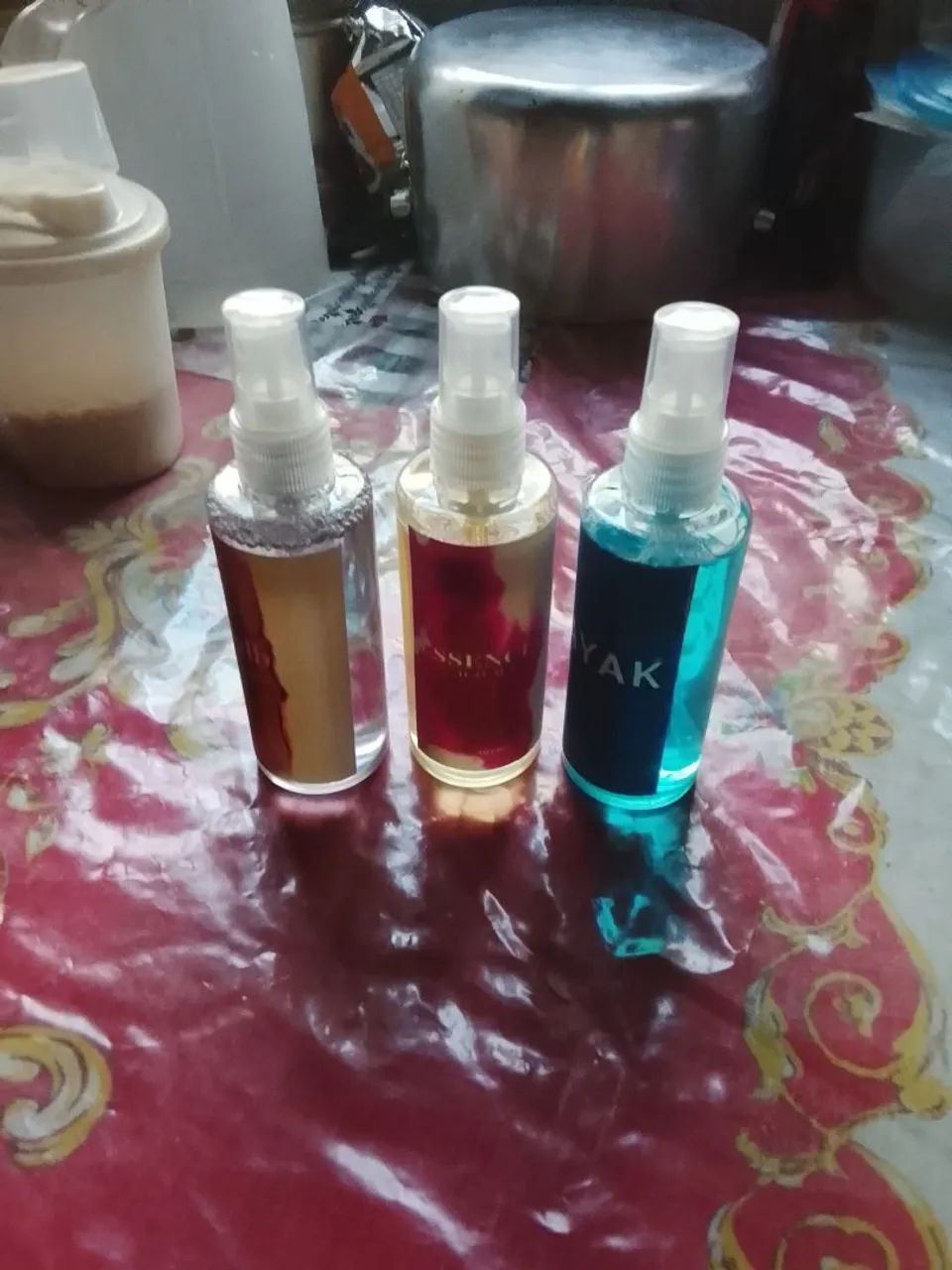 Kit com 3 Body splash 