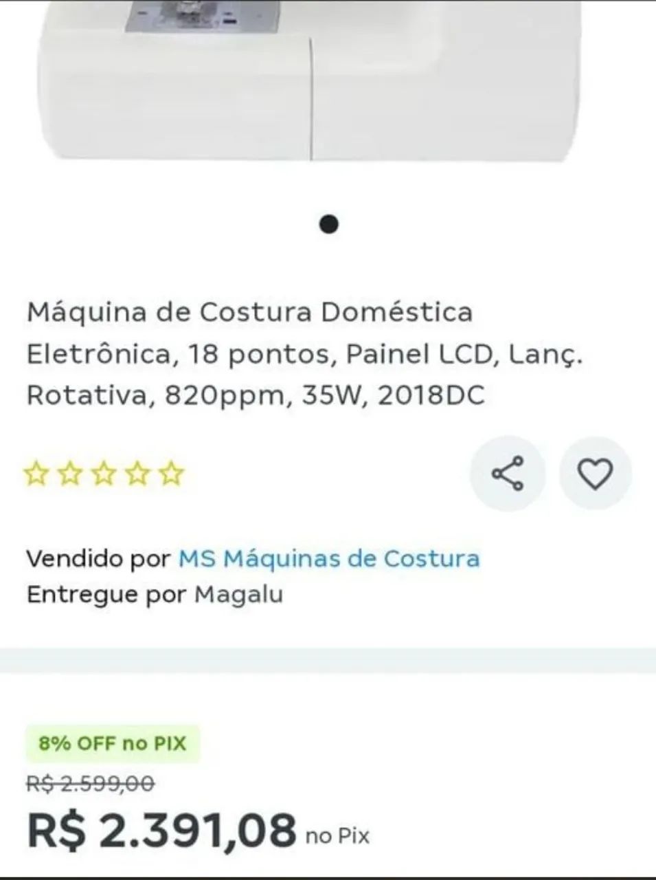 Máquina de costura Janome 2018DC - Foto 3