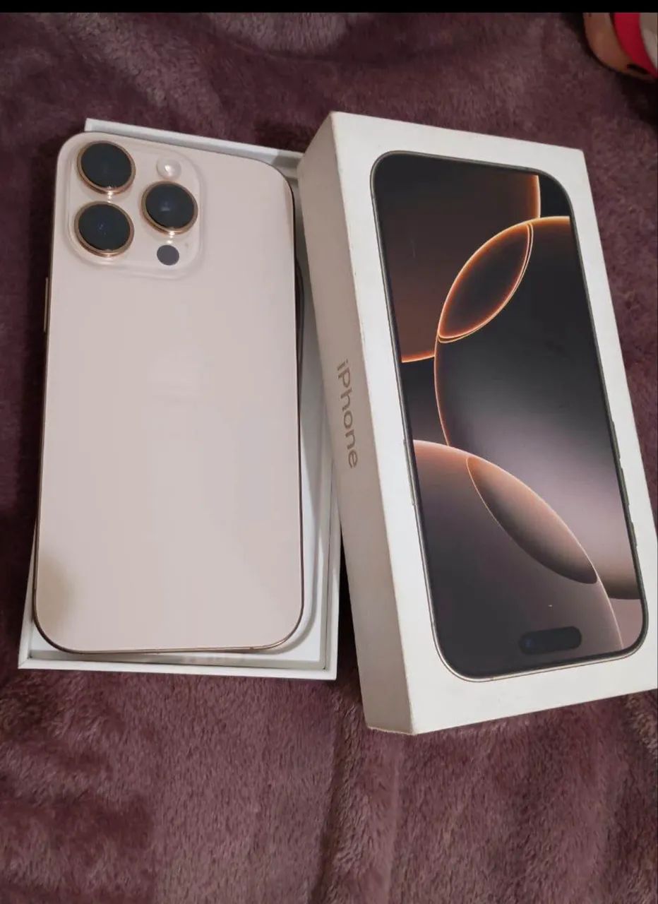 Celular Ifhone 16 pro novo  - Foto 2