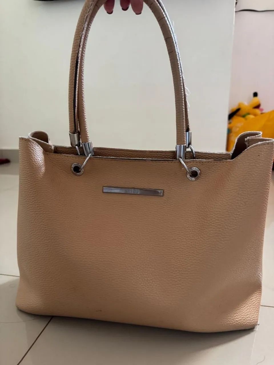 Bolsa bege Santa Lolla