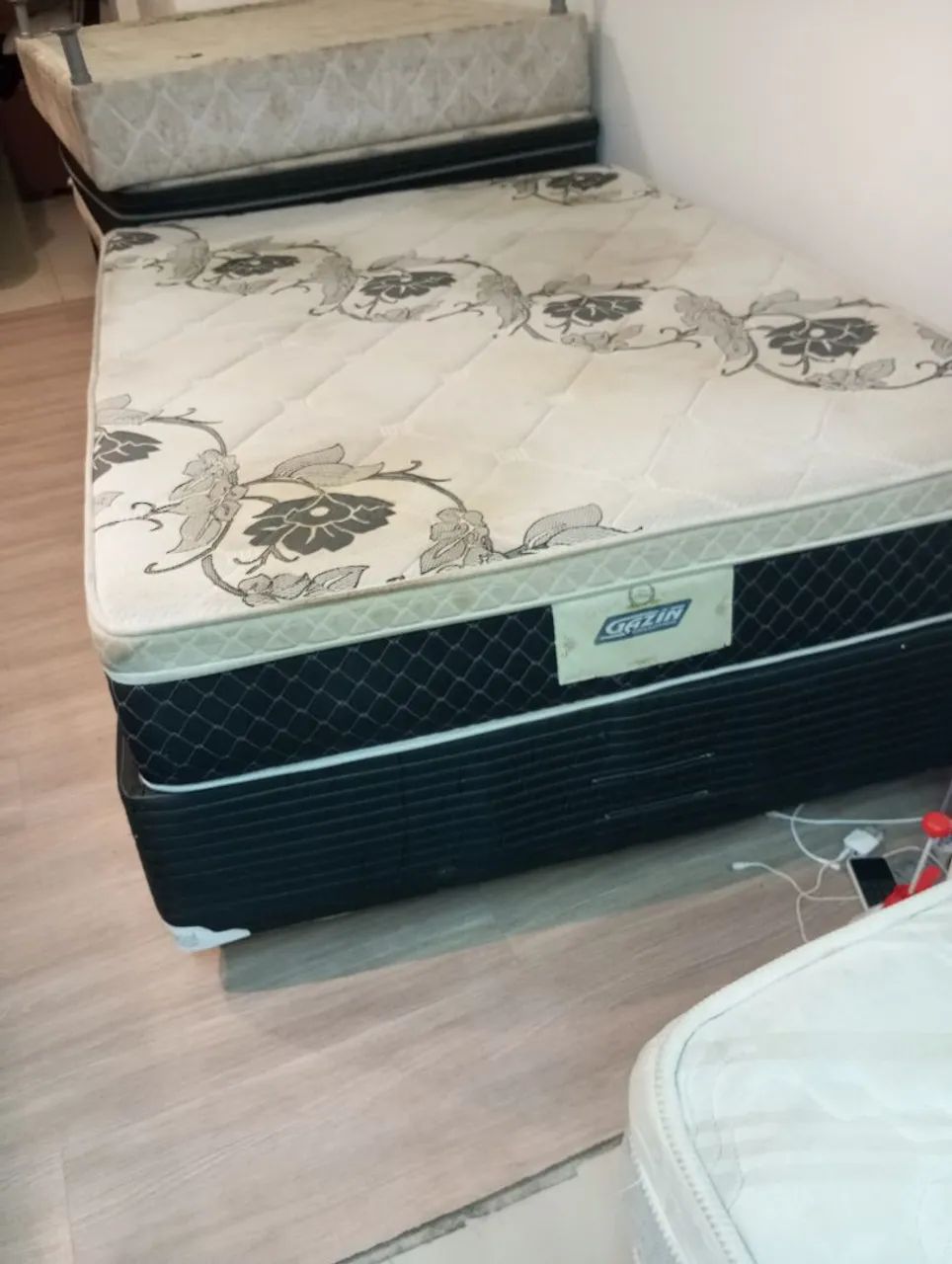 Cama e colchão box de casal  Gazin ( $$ 600 ) * - Foto 4
