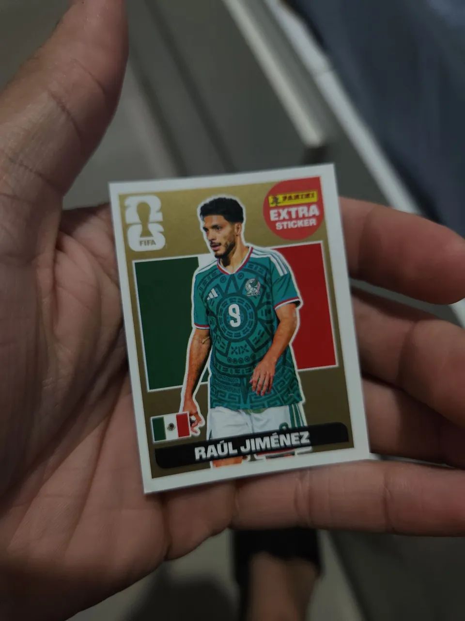 Figurinha Legend Copa 2026 Colecionável Raul Jimenez Ouro
