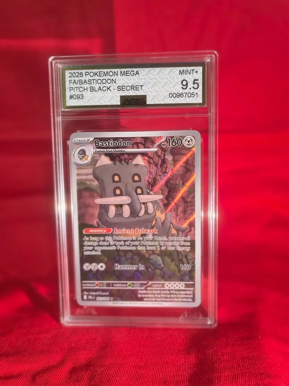 Carta Graduada Bastiodon #93 AGS 9,5 ENG